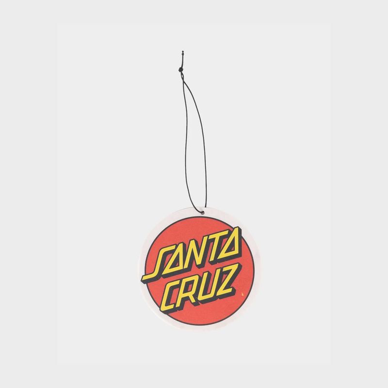 SANTA CRUZ CLASSIC DOT AIR FRESHENER - RED