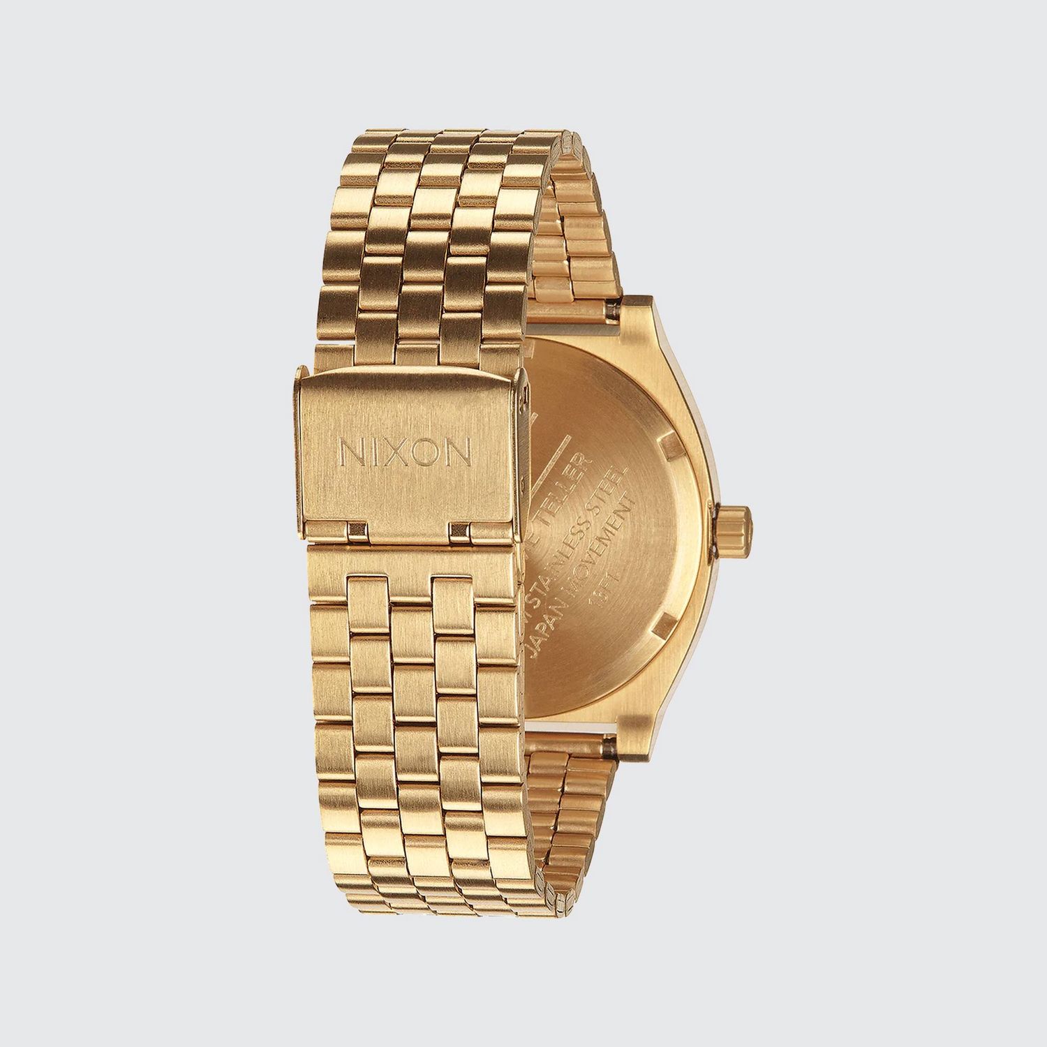 NIXON TIME TELLER WATCH - GOLD / OXBLOOD SUNRAY