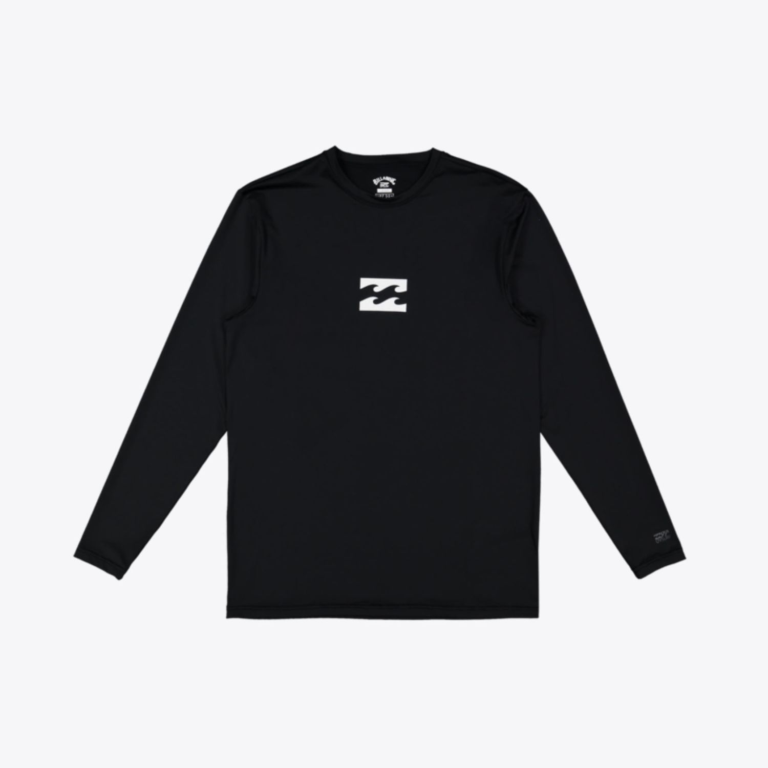 BILLABONG MENS ALL DAY WAVE LOOSE FIT LS RASHIE - BLACK