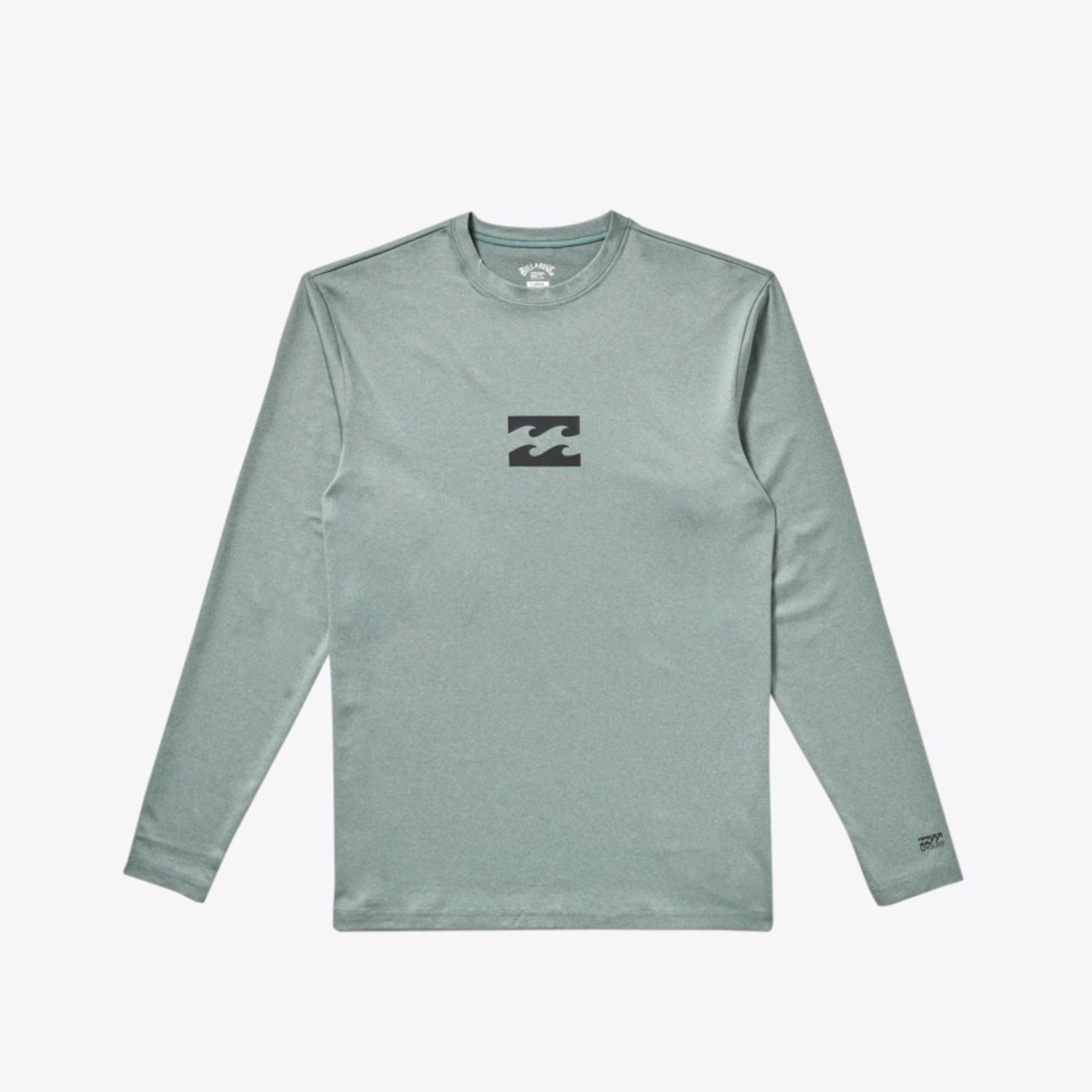 BILLABONG MENS ALL DAY WAVE LOOSE FIT LS RASHIE - SEA BLUE