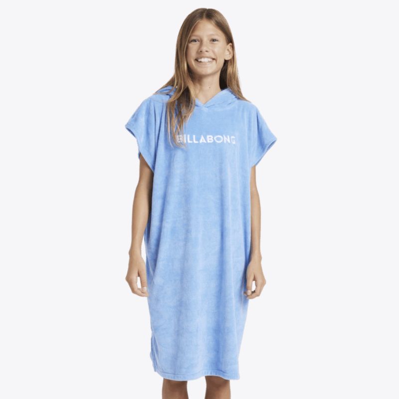 BILLABONG TEEN GIRLS BILLABONG HOODIE TOWEL - TIDAL BLUE