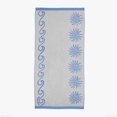 BILLABONG WOMENS SUNRISE SANDS TOWEL - TIDAL BLUE
