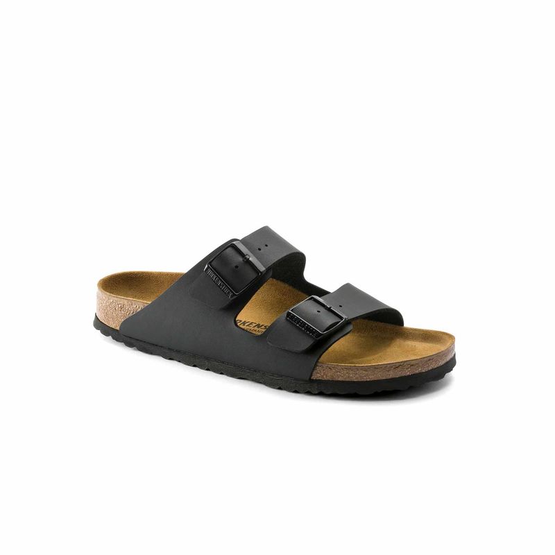BIRKENSTOCK ARIZONA BIRKO FLOR - BLACK