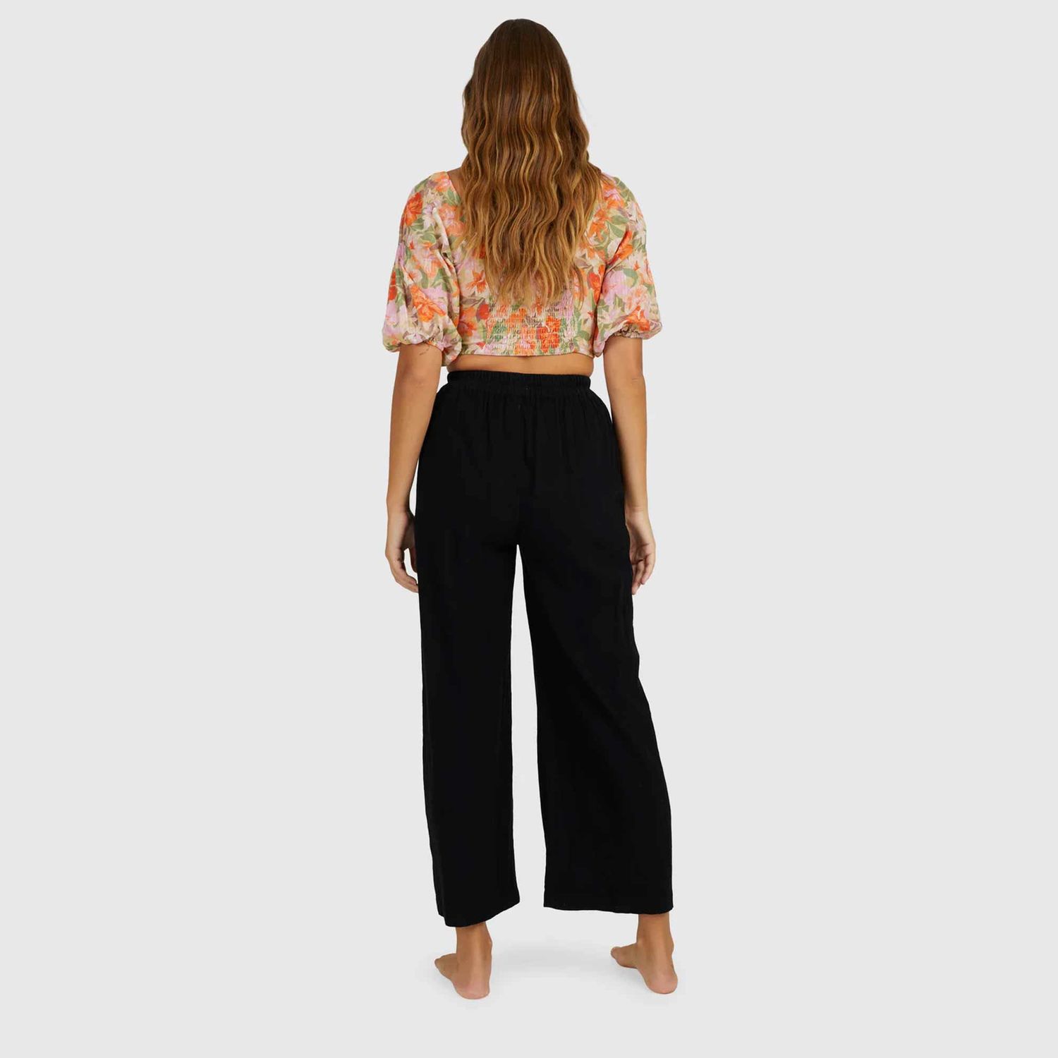 BILLABONG LADIES FOLLOW ME PANT - BLACK