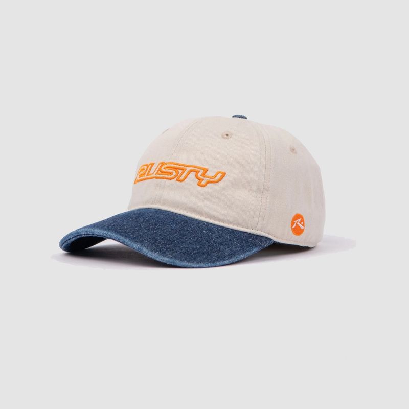 RUSTY MENS ARTIC DAD CAP - DEEP SEA BLUE 1