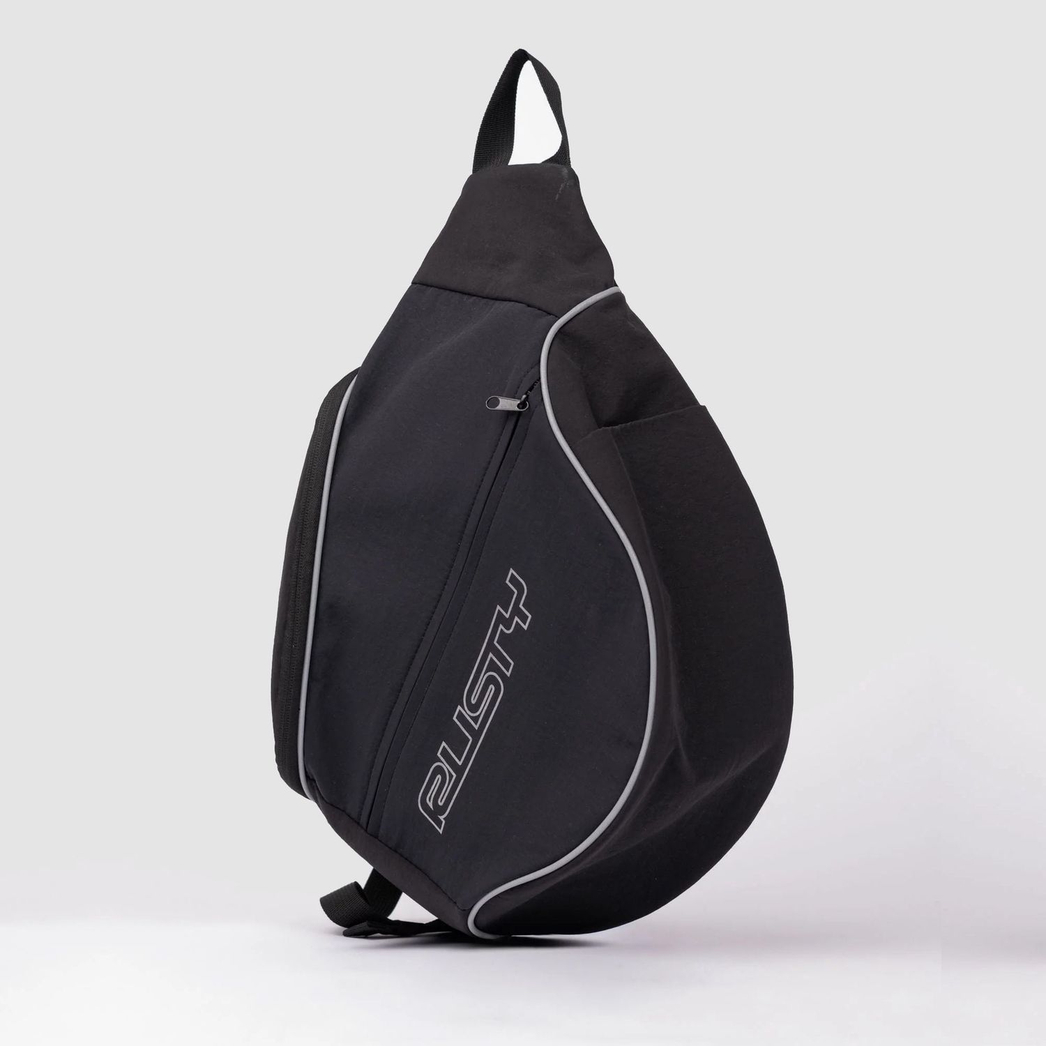 RUSTY MENS FIXIE SLING BAG - BLACK