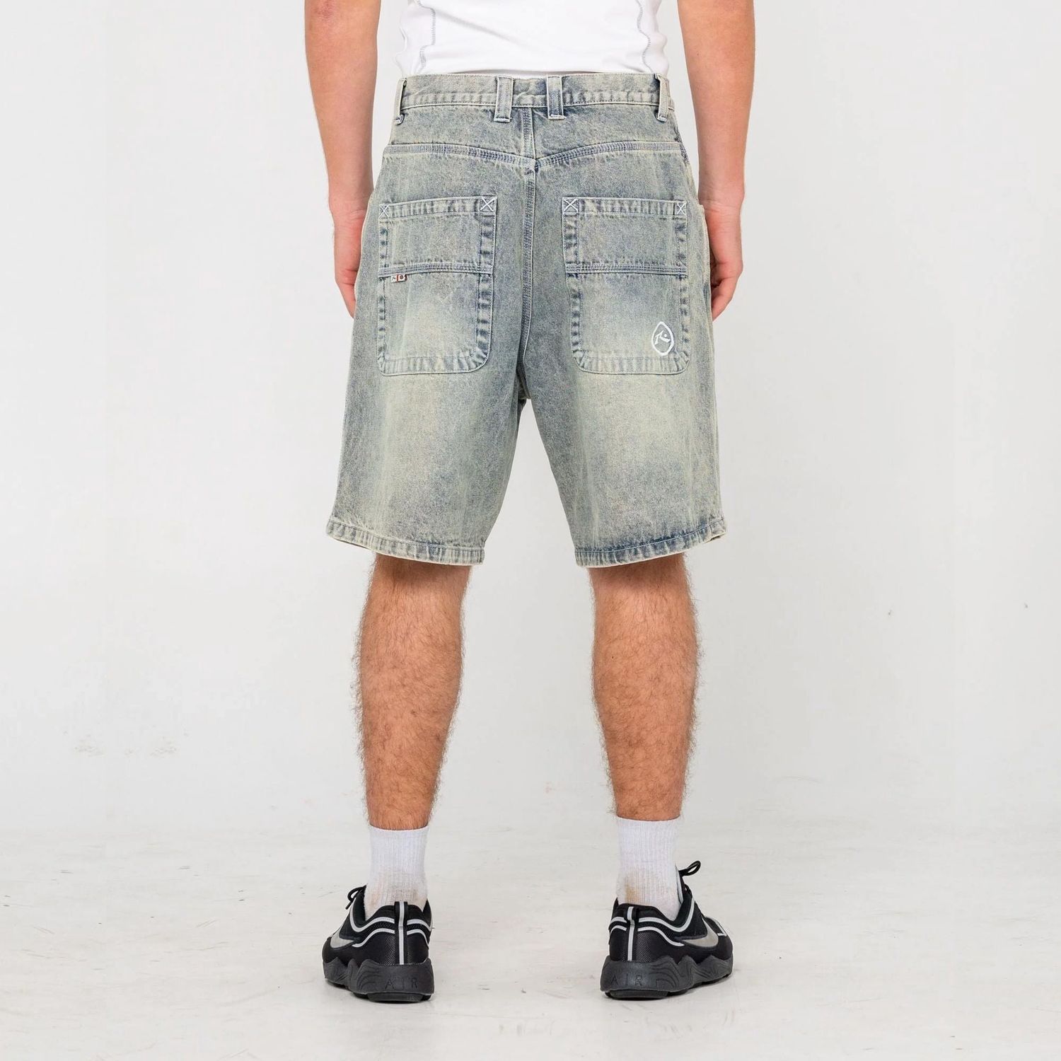 RUSTY MENS FLIP DADDY TAPELESS JORT - DIRTY DAWG