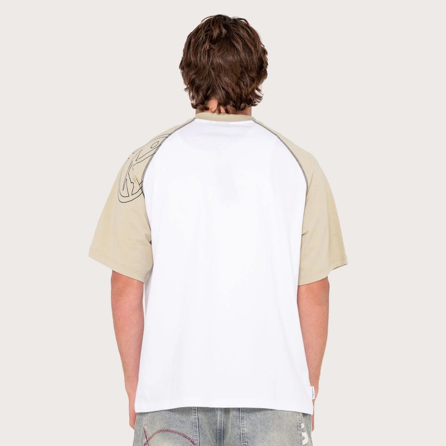 RUSTY MENS INCOGNITO SS TEE - WHITE