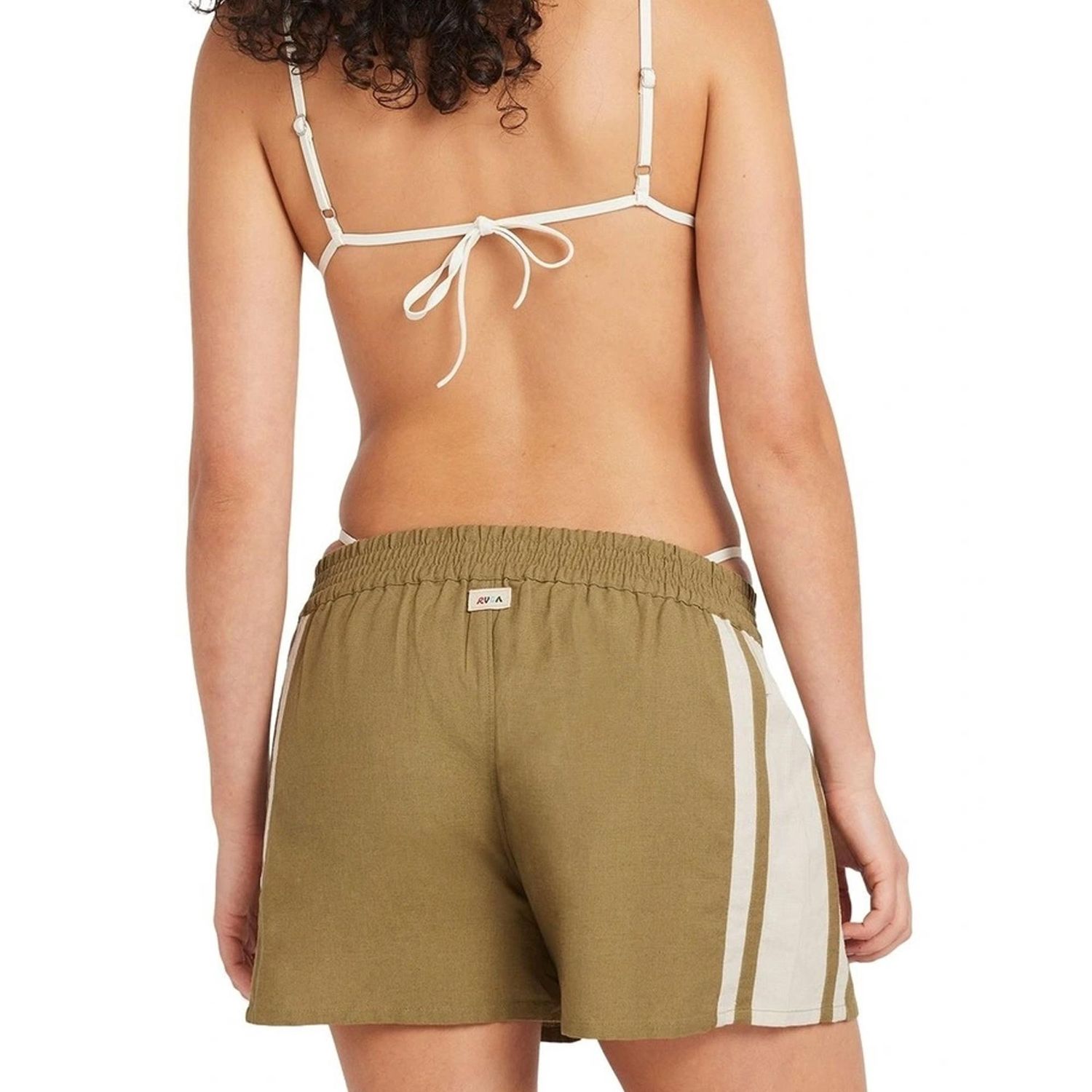 RVCA WOMENS MEL G SHORT - OLIVE