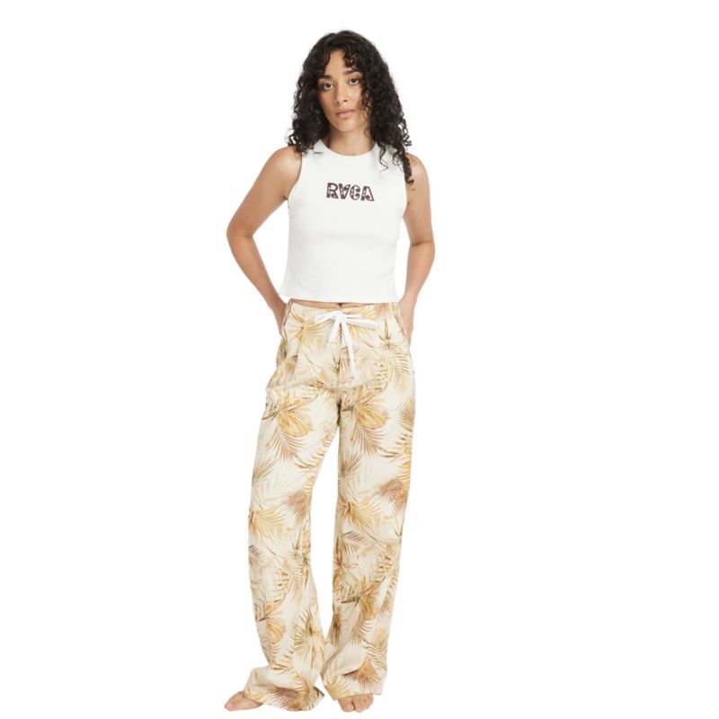 RVCA WOMENS MEL G TAILORED PANT - KHAKI