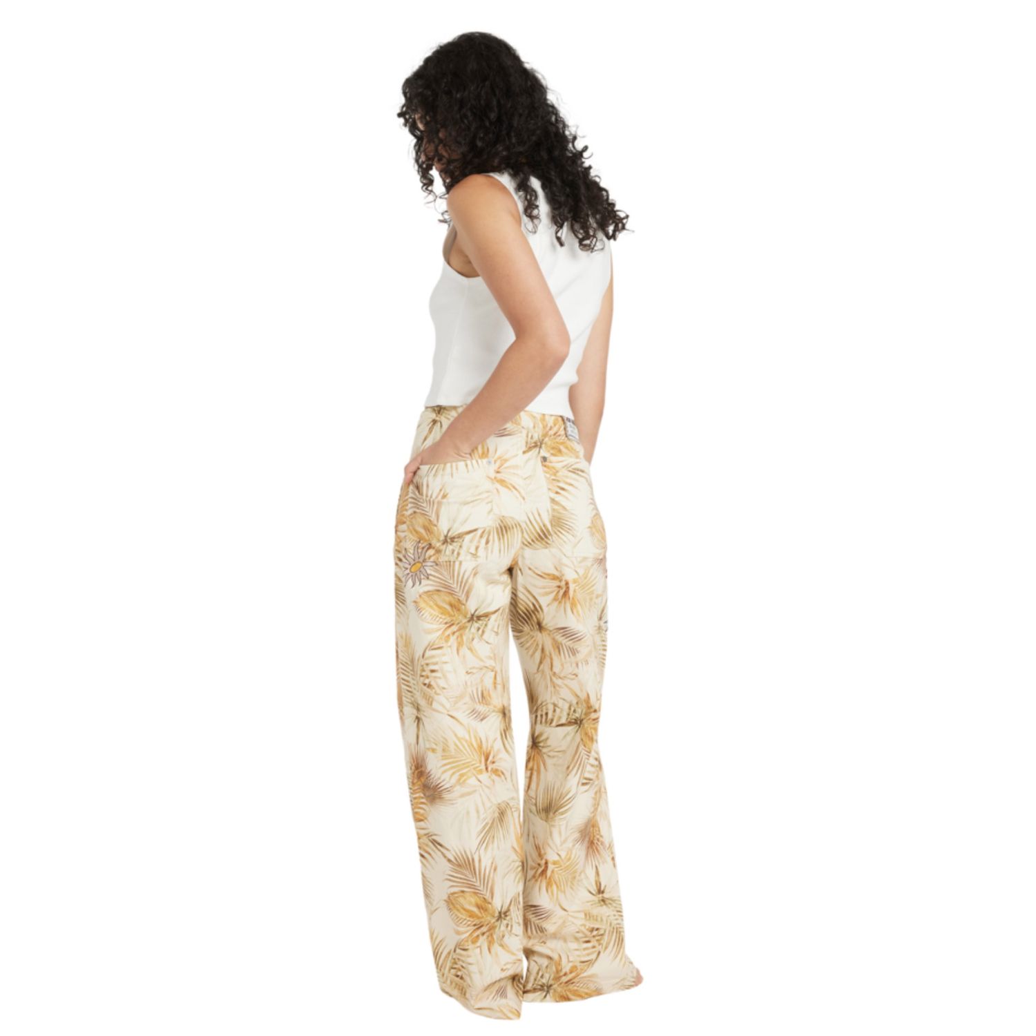 RVCA WOMENS MEL G TAILORED PANT - KHAKI