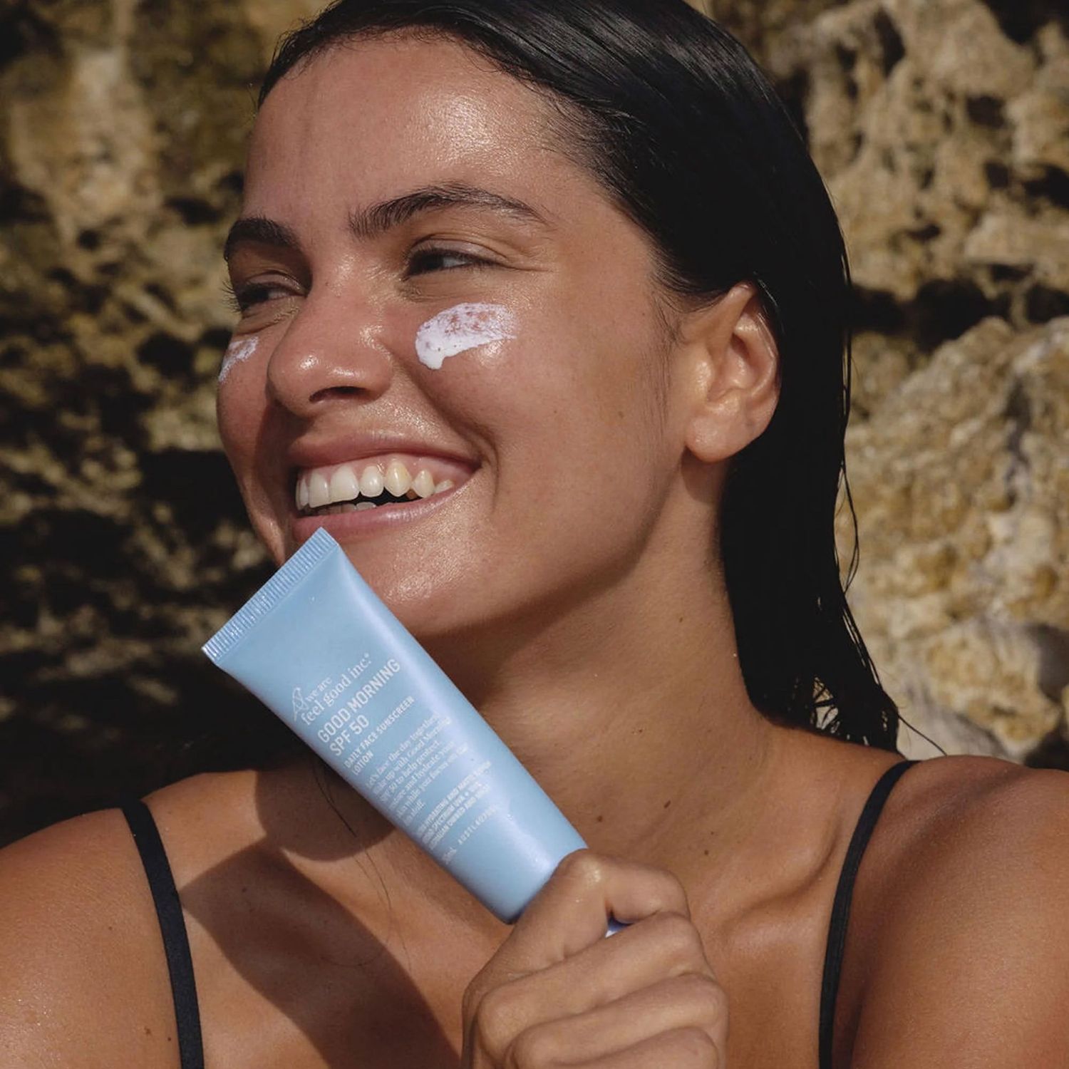WE ARE FEEL GOOD INC. GOOD MORNING DAILY FACE SUNSCREEN SPF+ - 50ML - FRAGRANCE FREE