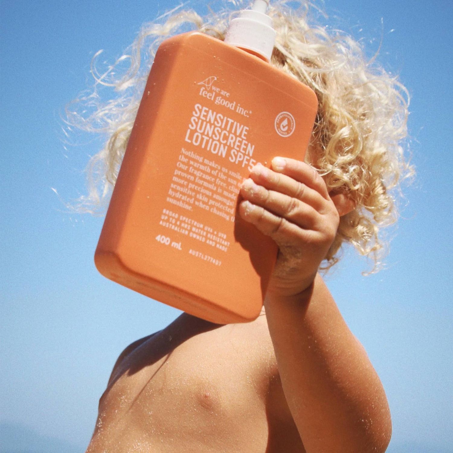 WE ARE FEEL GOOD INC. SUNSCREEN 50+ - 400ML - SENSITIVE