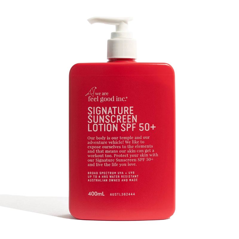WE ARE FEEL GOOD INC. SUNSCREEN 50+ - 400ML - SIGNATURE