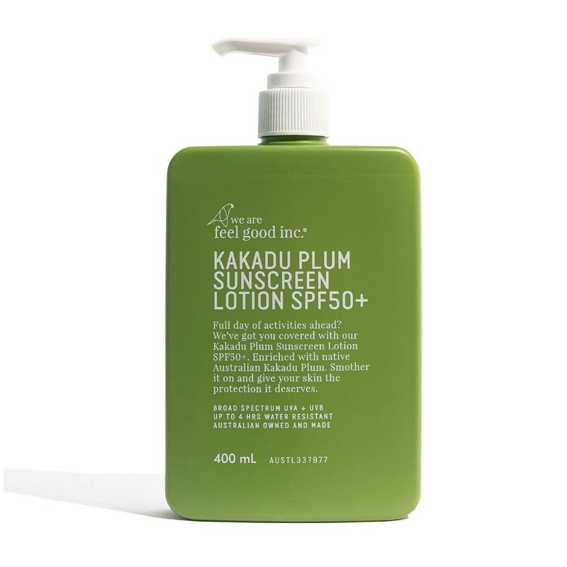 WE ARE FEEL GOOD INC. SUNSCREEN 50+ - 400ML - KAKADU PLUM