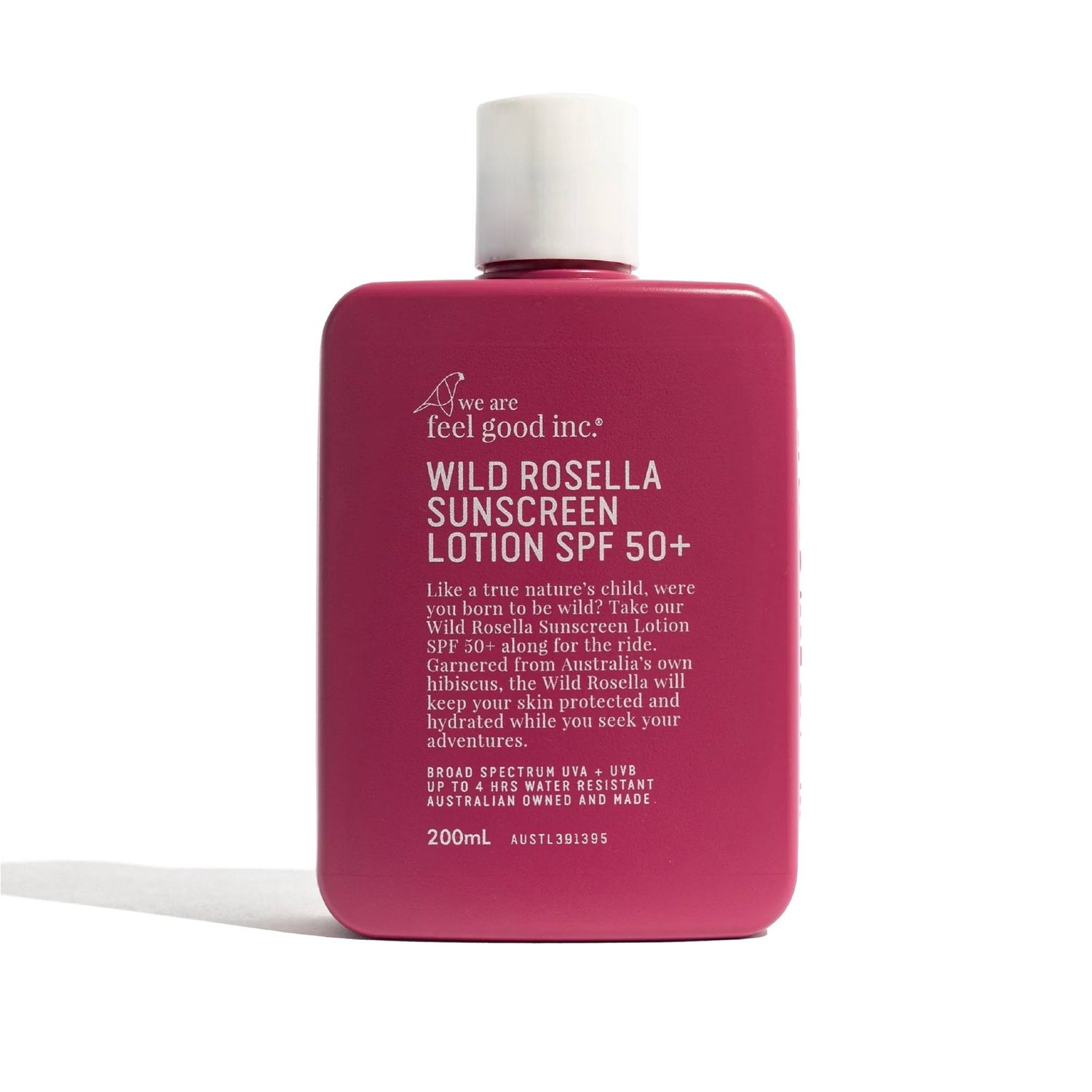 WE ARE FEEL GOOD INC. SUNSCREEN 50+ - 200ML - WILD ROSELLA