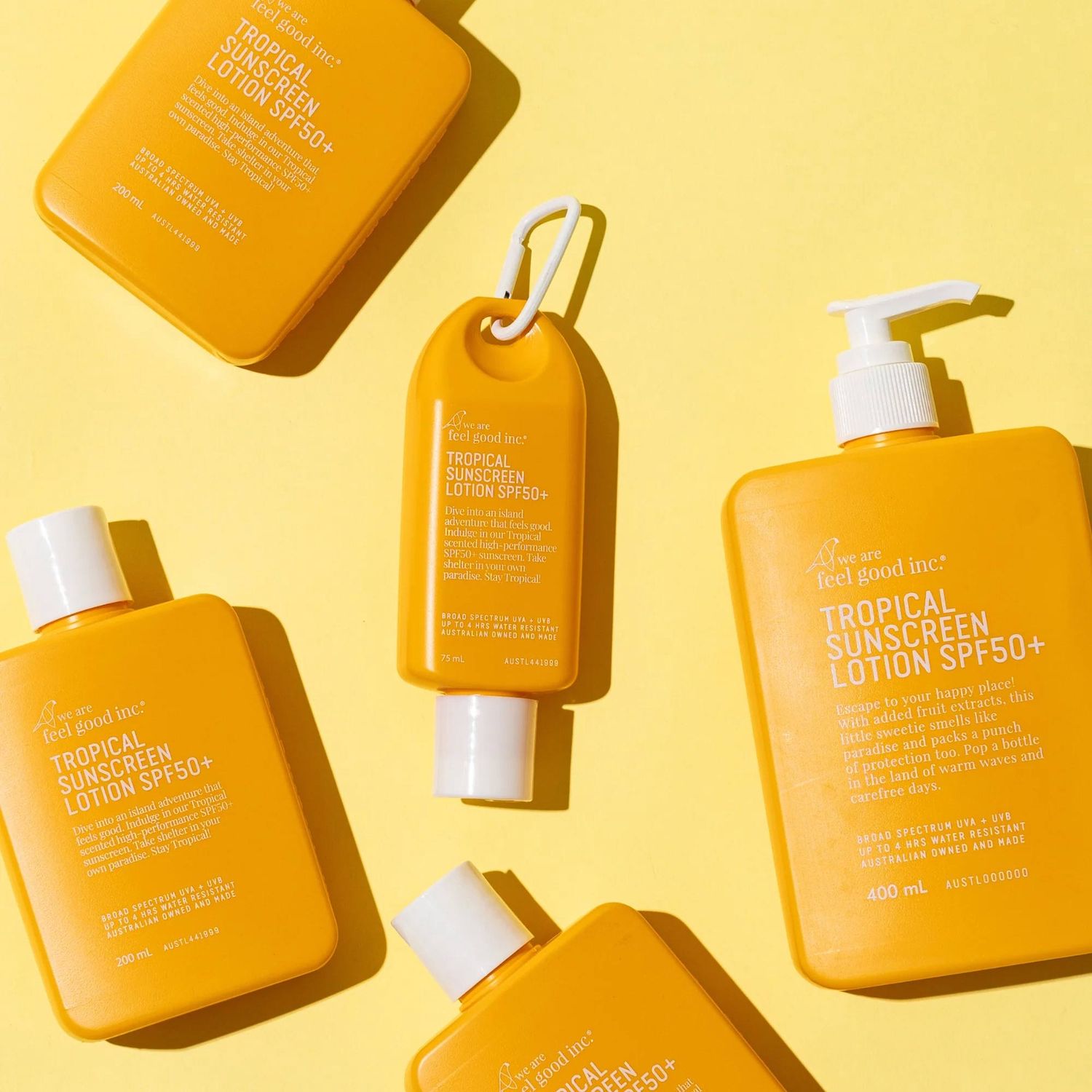 WE ARE FEEL GOOD INC. SUNSCREEN 50+ - 200ML - TROPICAL