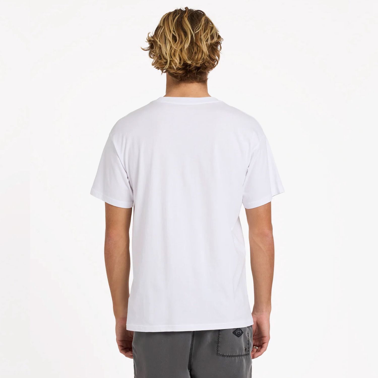 BILLABONG MENS PREMIUM WAVE WASH SS TEE- WHITE
