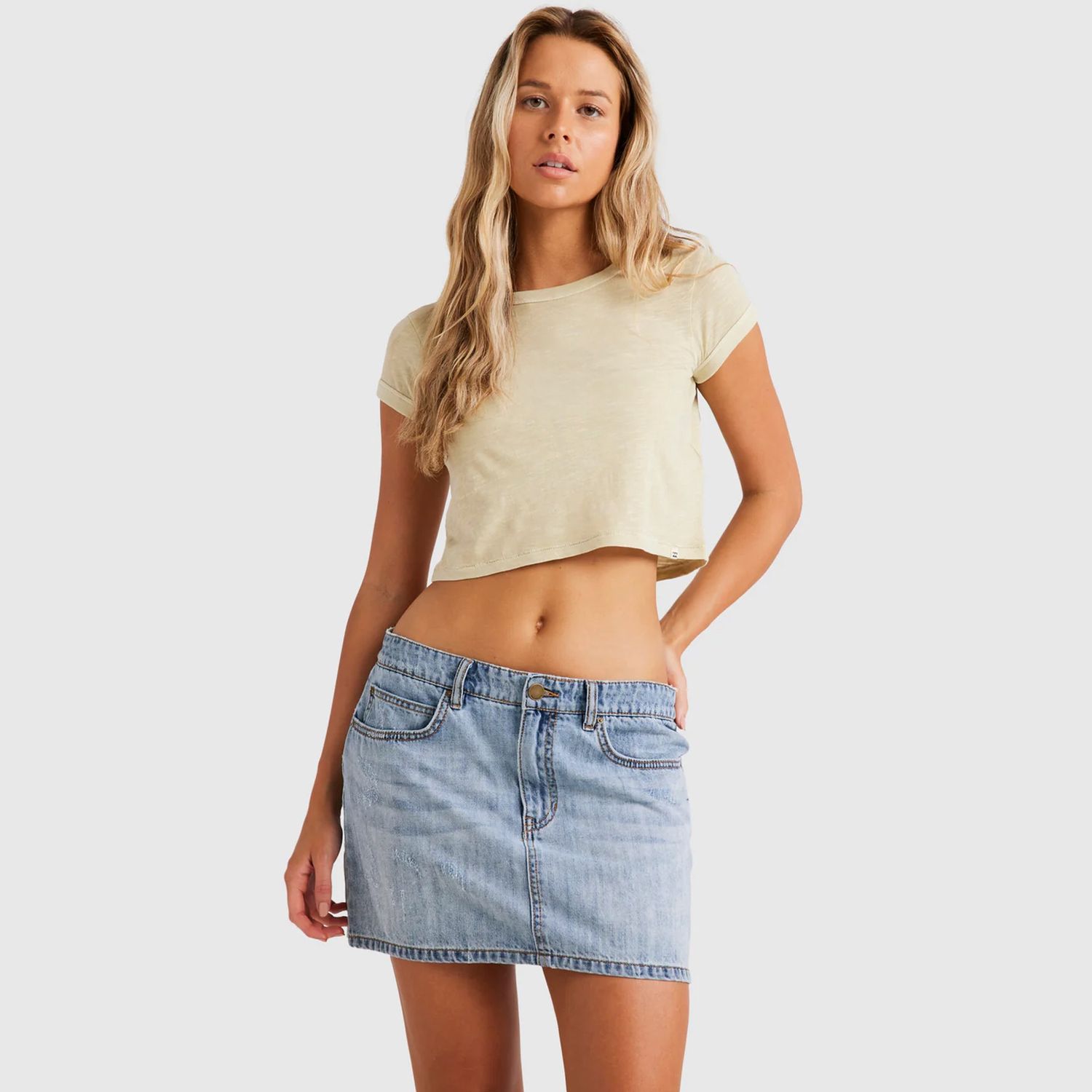 BILLABONG LADIES DAILY S/S TEE - WASABI