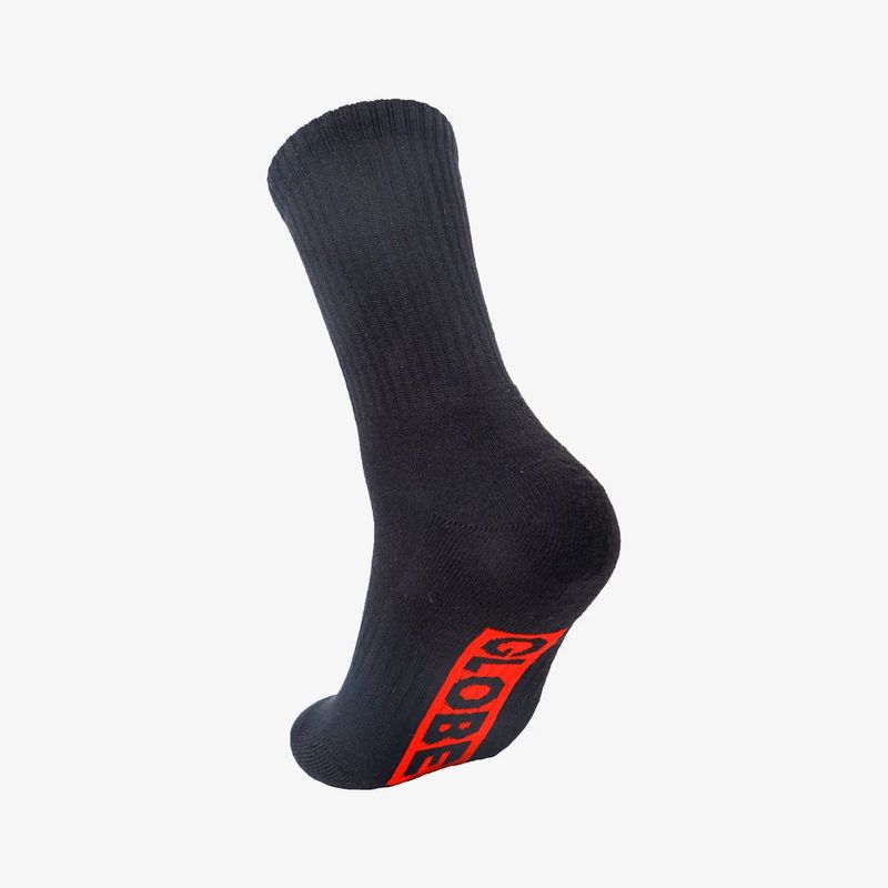 GLOBE MENS  GLOBE SINGLES CREW SOCK - BLACK