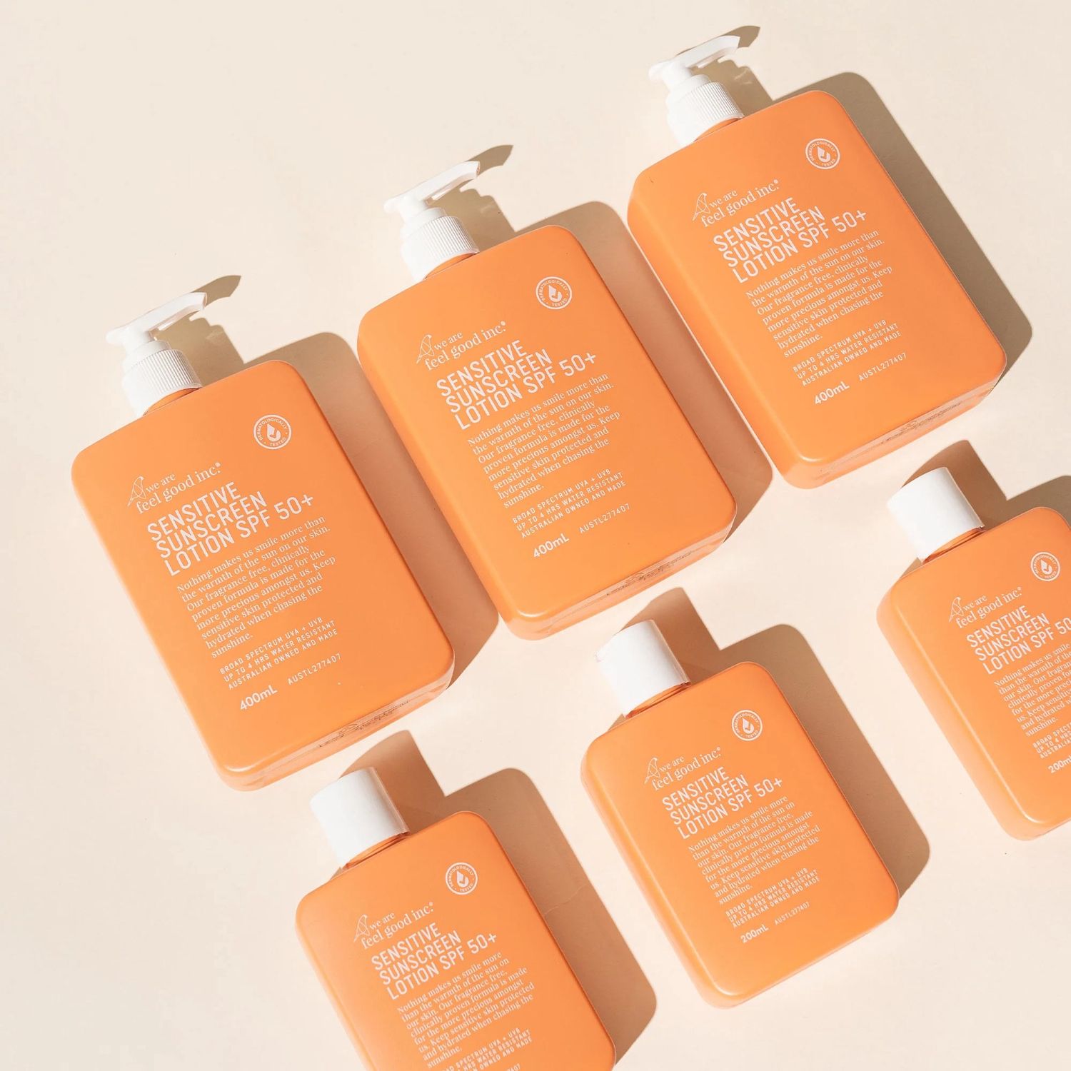 WE ARE FEEL GOOD INC. SUNSCREEN 50+ - 200ML - SENSITIVE