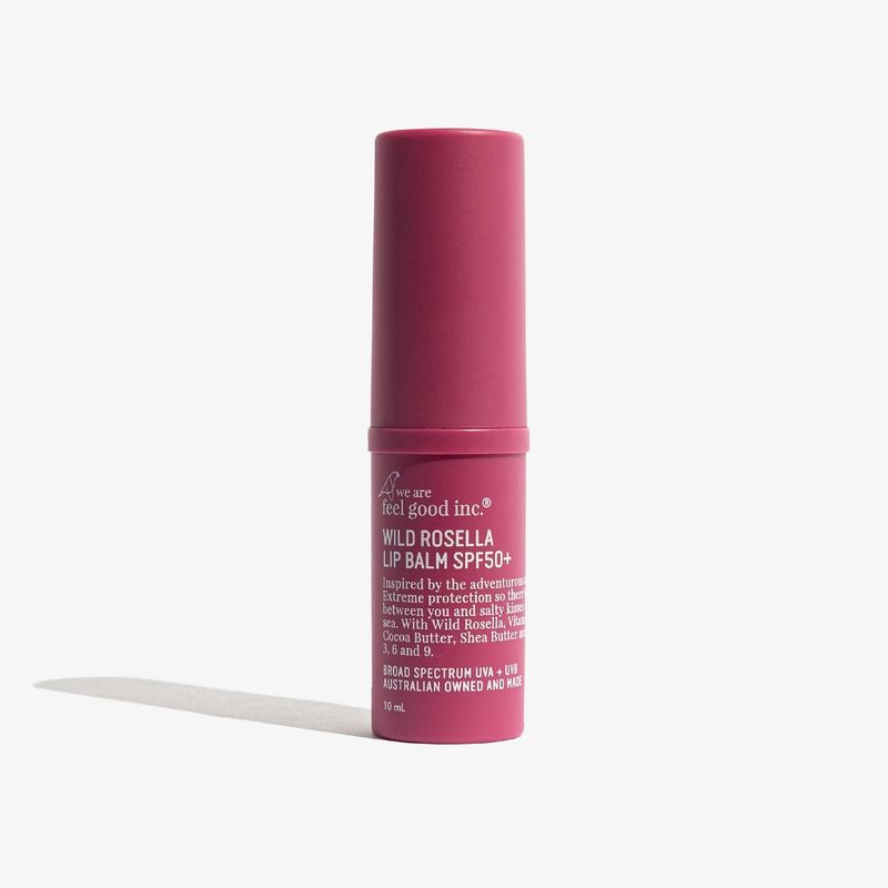 WE ARE FEEL GOOD INC. LIP BALM SPF50+ 10ml - WILD ROSELLA