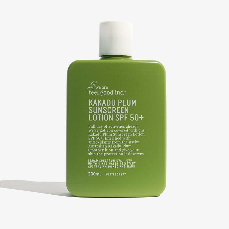 WE ARE FEEL GOOD INC. SUNSCREEN 50+ - 200ML - KAKADU PLUM