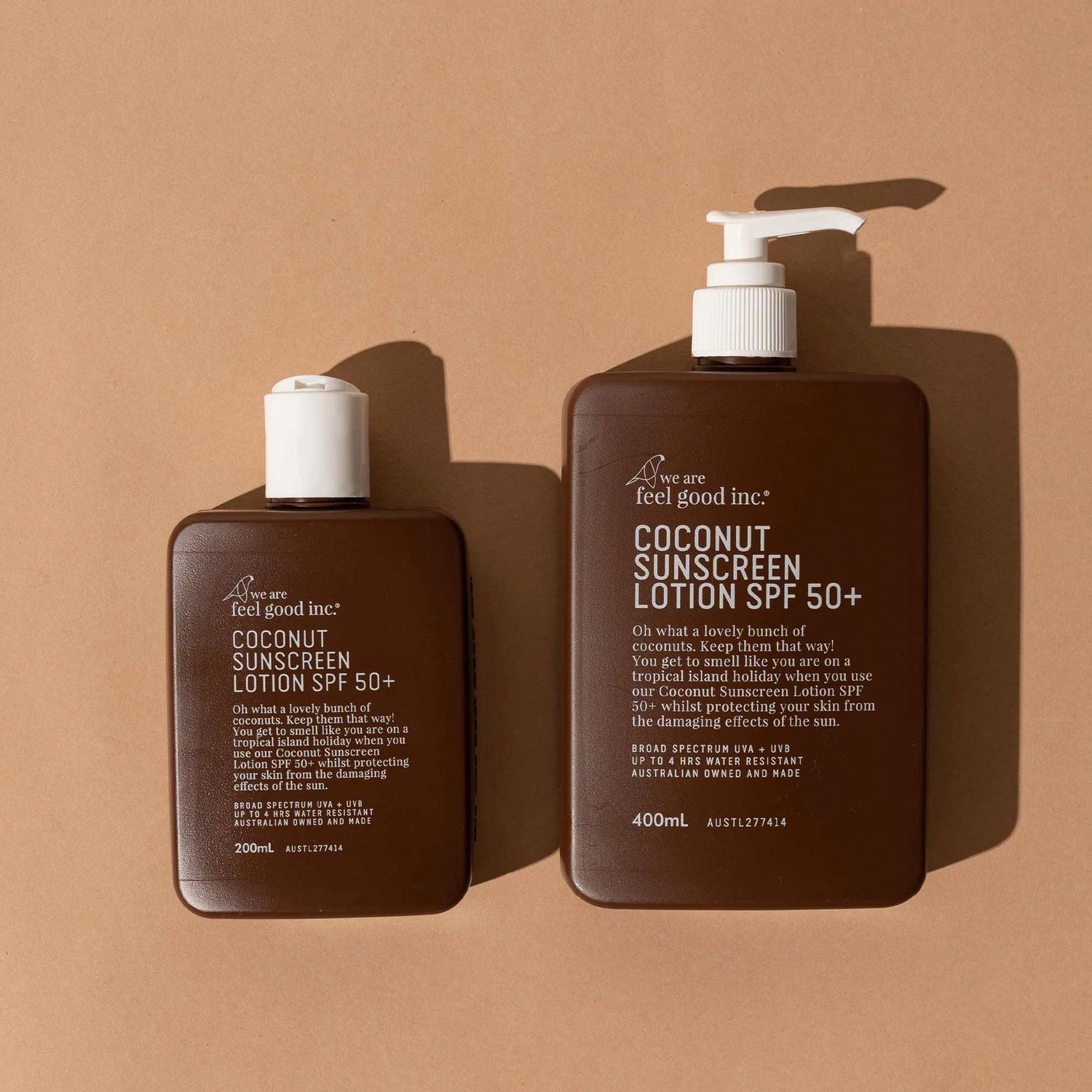 WE ARE FEEL GOOD INC. SUNSCREEN 50+ - 200ML - COCONUT