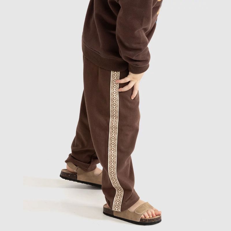 RHYTHM UNISEX KIDS HERITAGE PANT - EARTH