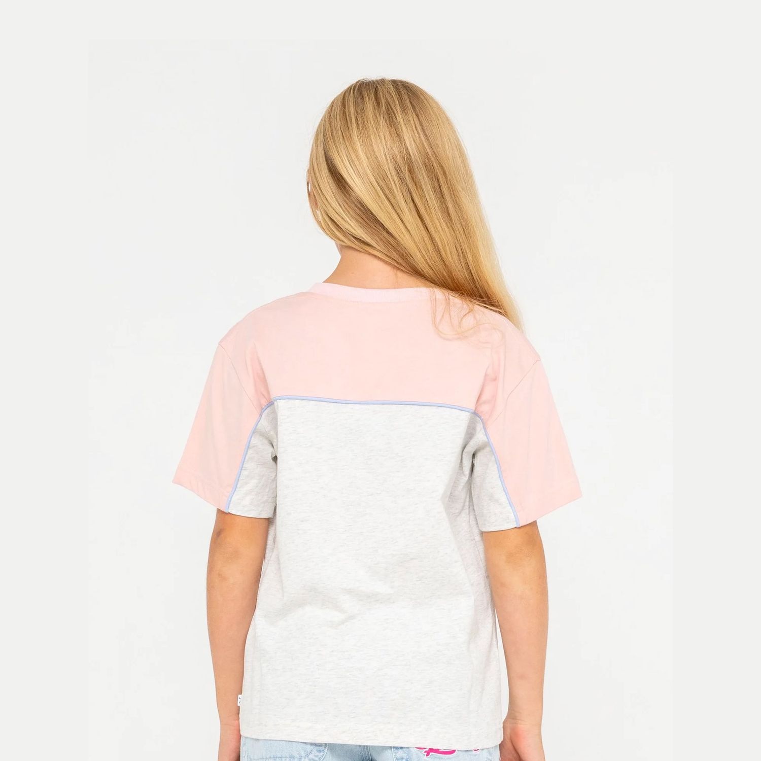 RUSTY TEEN GIRLS POLAR OPS OVERSIZED TEE GIRLS - ICE MARLE