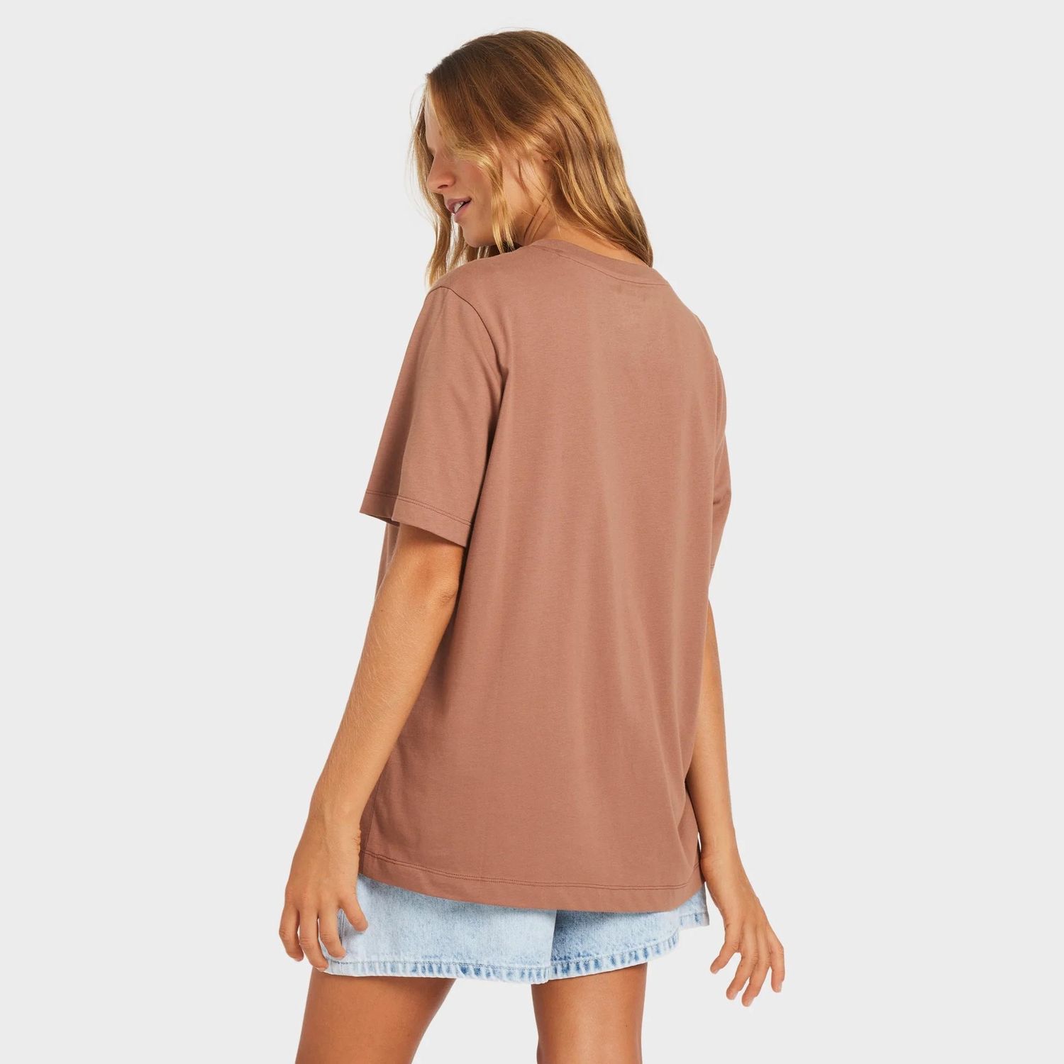 ROXY WOMENS  SWEET LIFE SS TEE - COCONUT