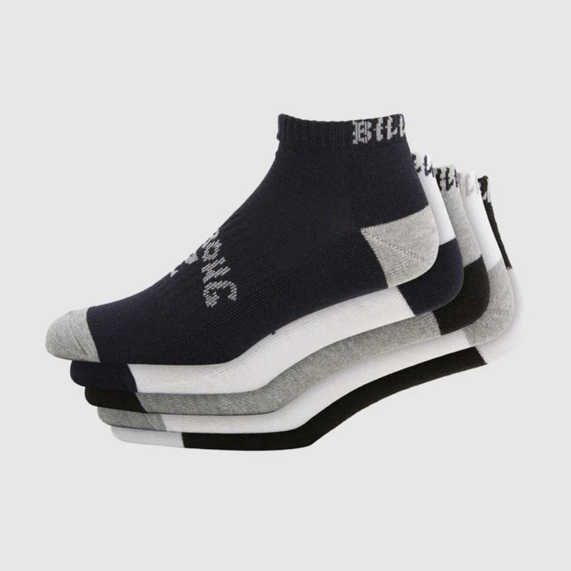 BILLABONG BOYS ANKLE SOCKS 5PK - MULTI