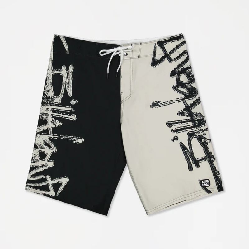 BILLABONG MENS INVERTED PRO BOARDSHORT - WASHED BLACK