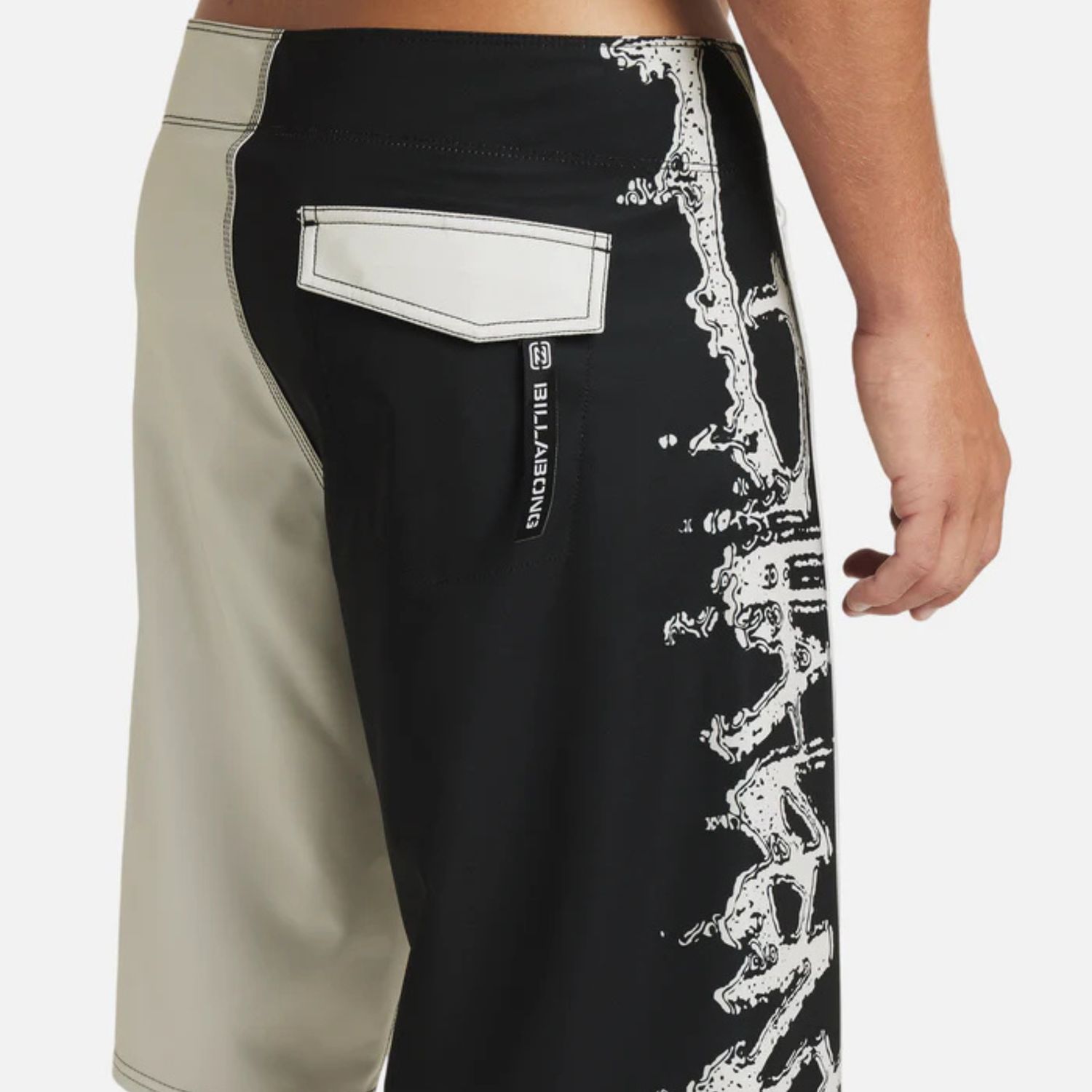 BILLABONG MENS INVERTED PRO BOARDSHORT - WASHED BLACK