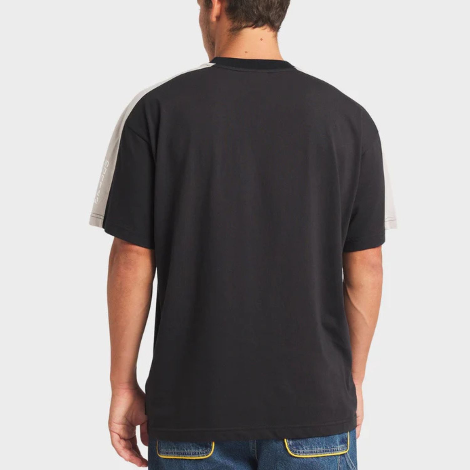 BILLABONG MENS SPEC ICONIC SS TEE - WASHED BLACK
