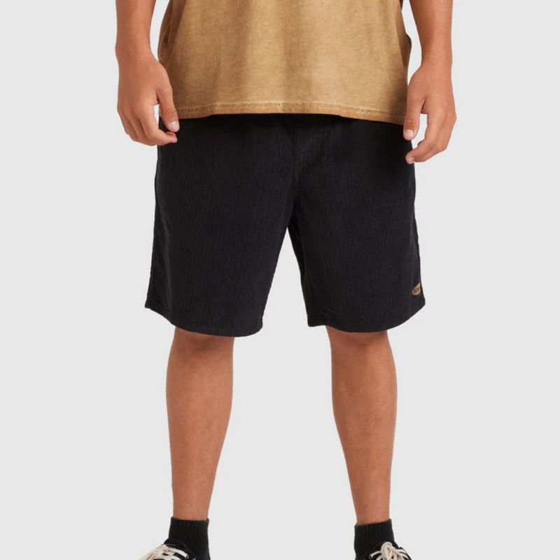 BILLABONG MENS LARRY CORD WALKSHORT - CHAR