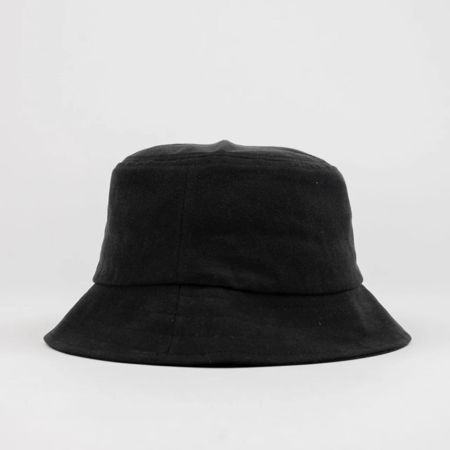 RUSTY MENS  TRI STATE BUCKET HAT - WASHED BLACK