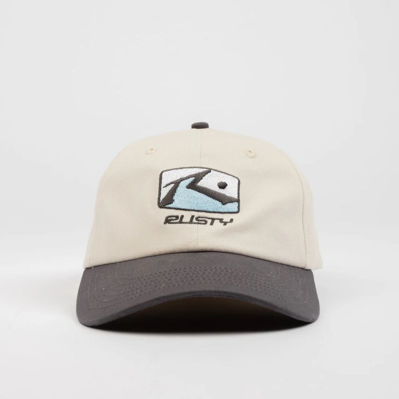 RUSTY MENS  DIVISION DAD CAP - COAL 1