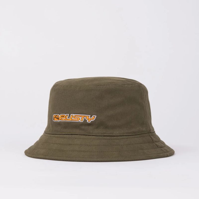 RUSTY MENS REVERB REVERSIBLE BUCKET HAT - SHADOW ARMY