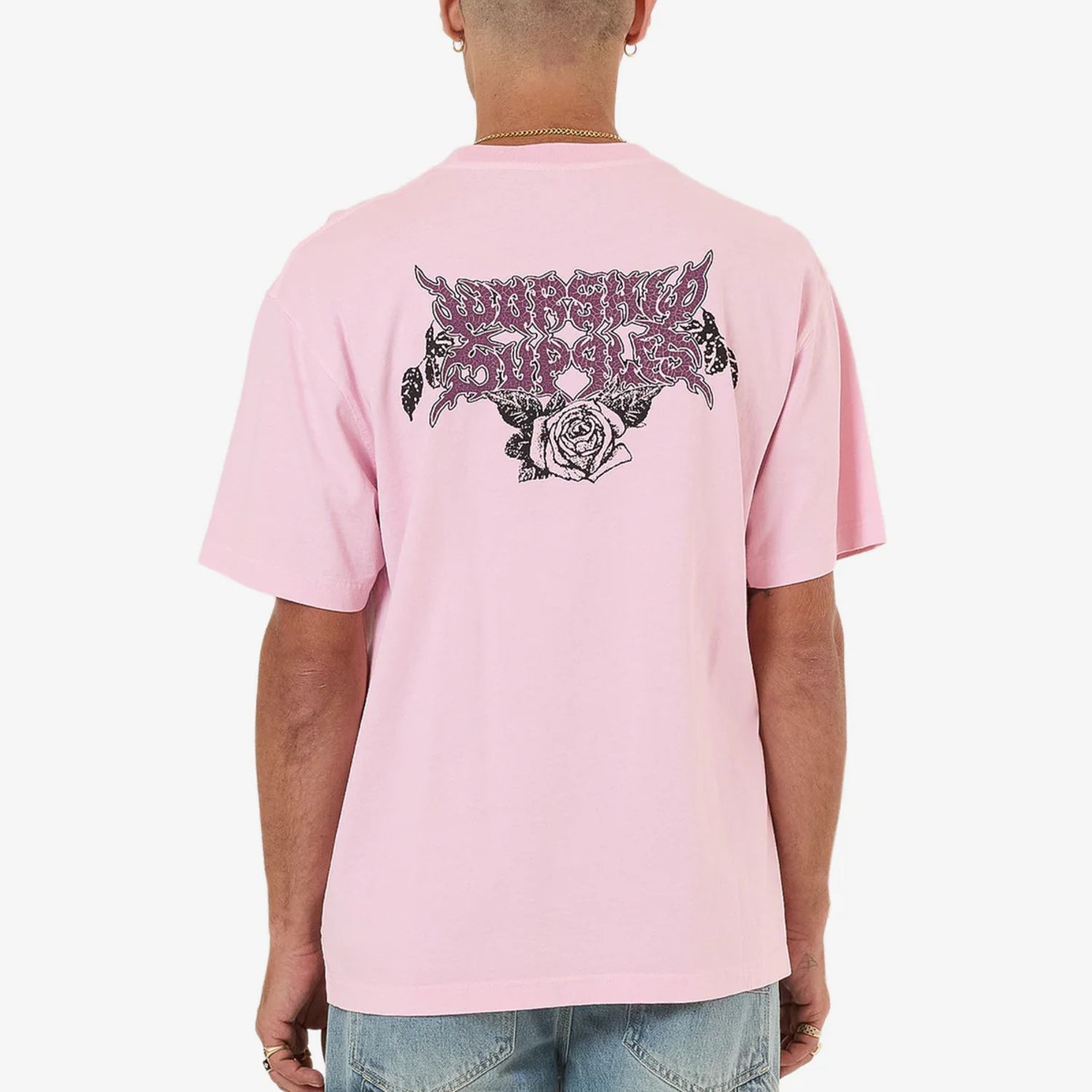 WORSHIP MENS PERCH SS TEE - QUARTZ