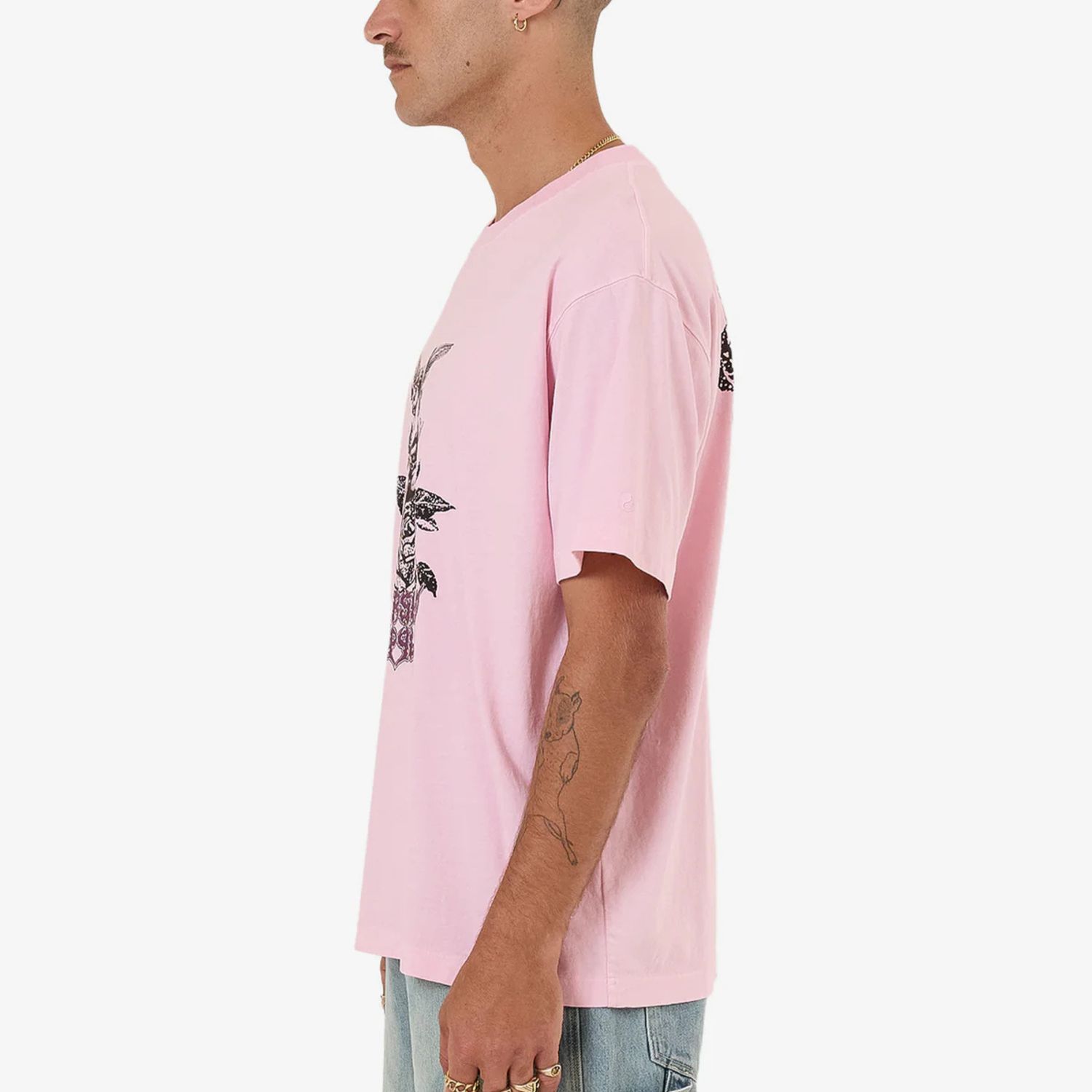 WORSHIP MENS PERCH SS TEE - QUARTZ