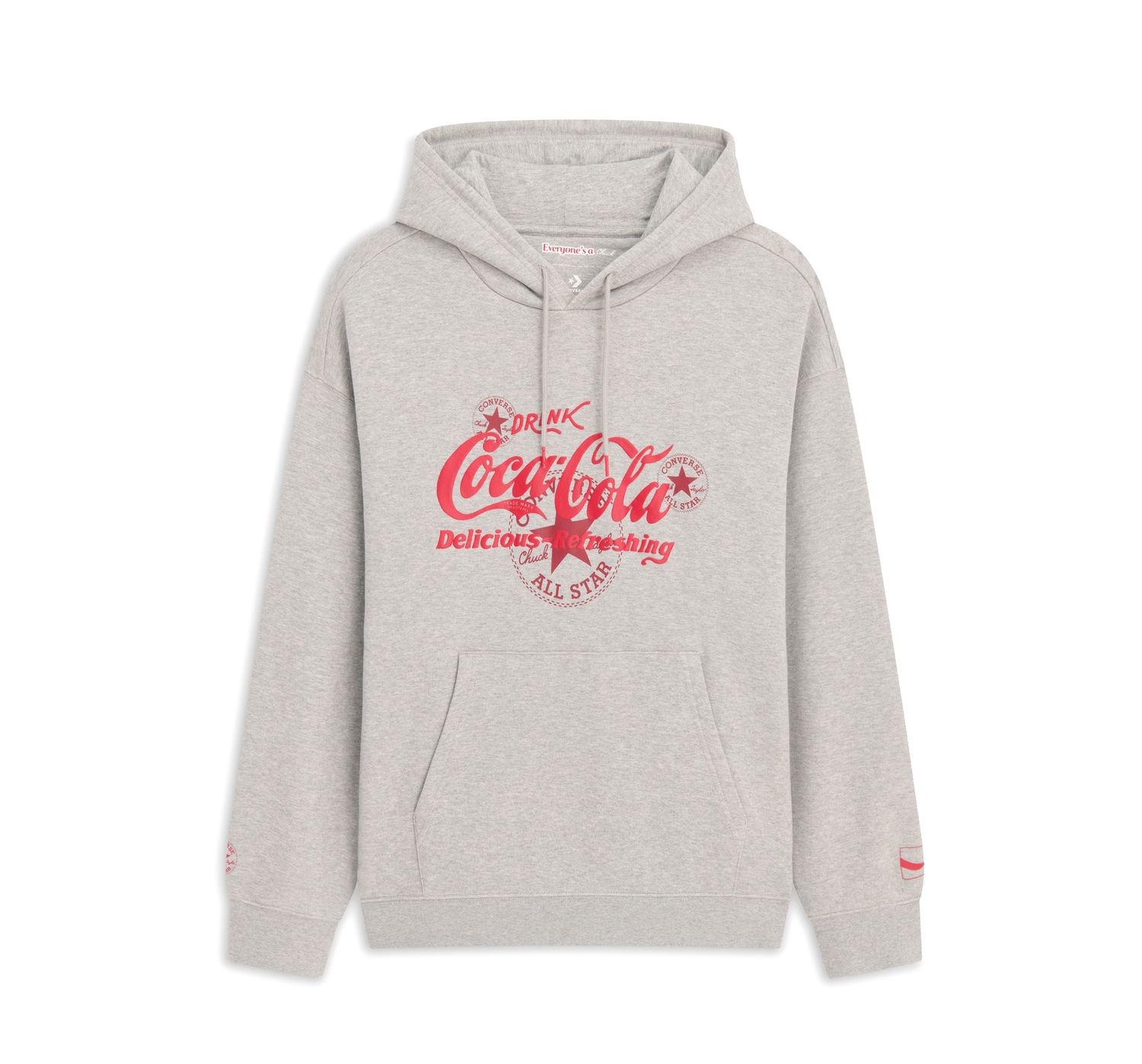 CONVERSE X COCA COLA HOODY - VINTAGE GREY HEATHER