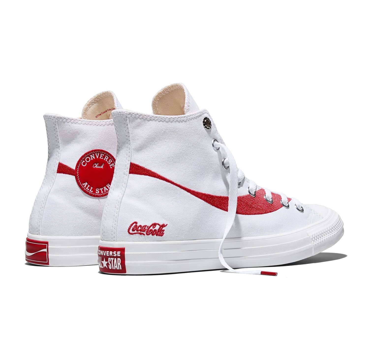 CONVERSE CT COCA COLA HI - WHITE/RACING RED/WHITE