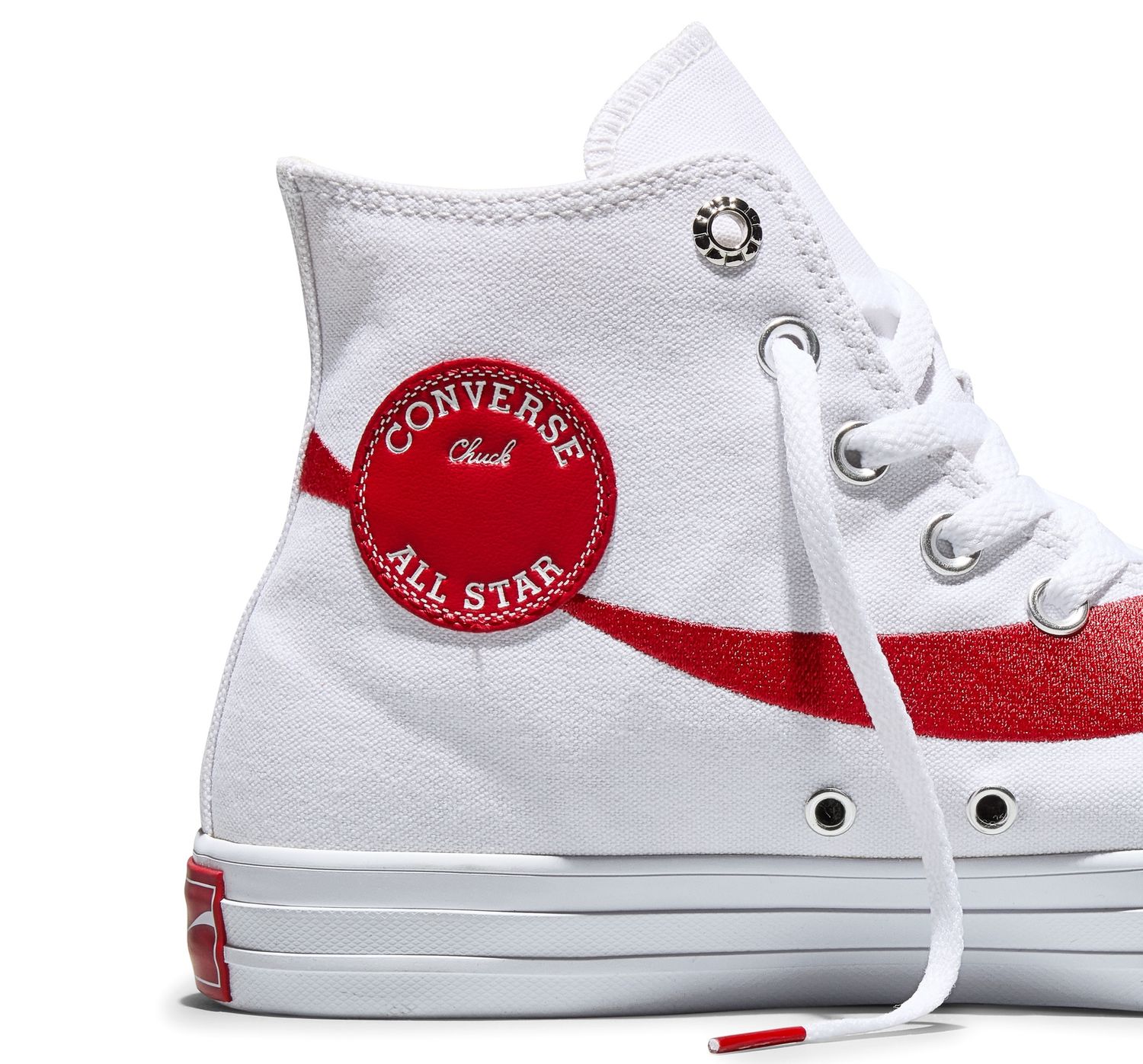 CONVERSE CT COCA COLA HI - WHITE/RACING RED/WHITE
