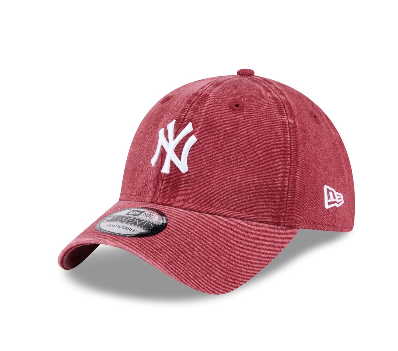 NEW ERA 9 TWENTY SNAPBACK - NEW YORK YANKEES MBL - SNOW WASH SEASONAL HEATHER RED