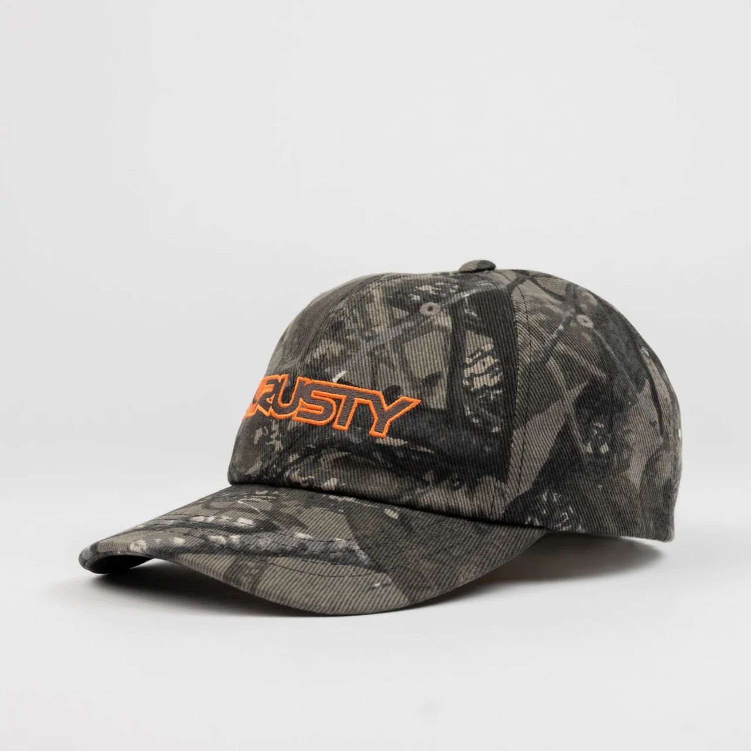 RUSTY MENS  DEAD END DAD CAP - GREY CAMO