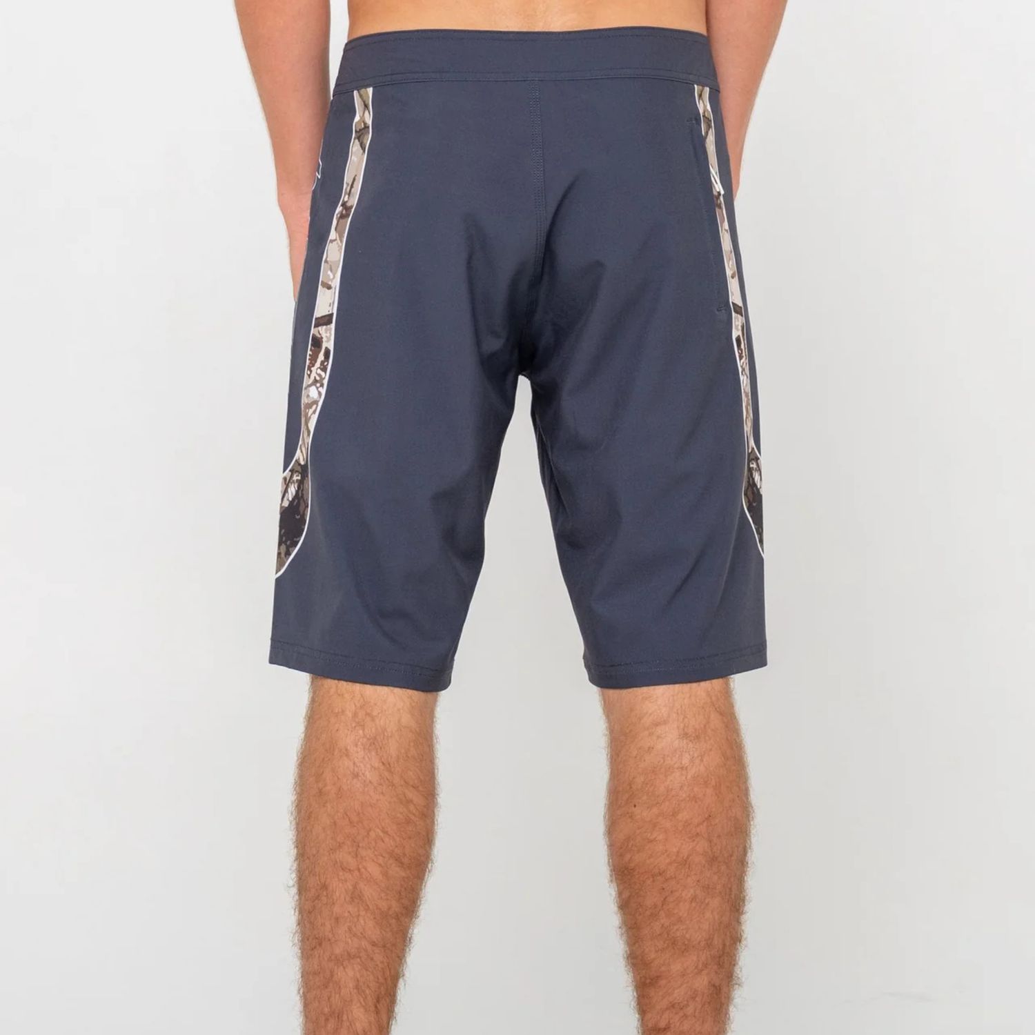 RUSTY MENS  CHARGER FIXED WAIST BOARDSHORT - COAL