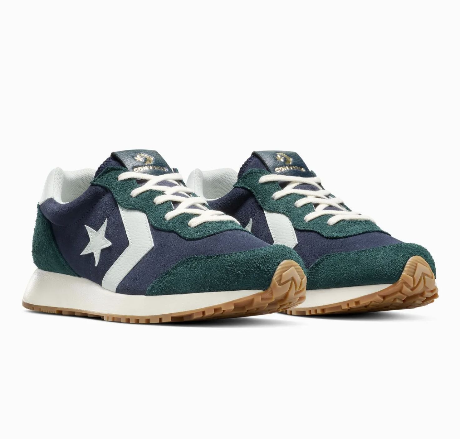 CONVERSE MENS OMEGA TRAINER LOW - OBSIDIAN / DARKLY JADED / EGRET