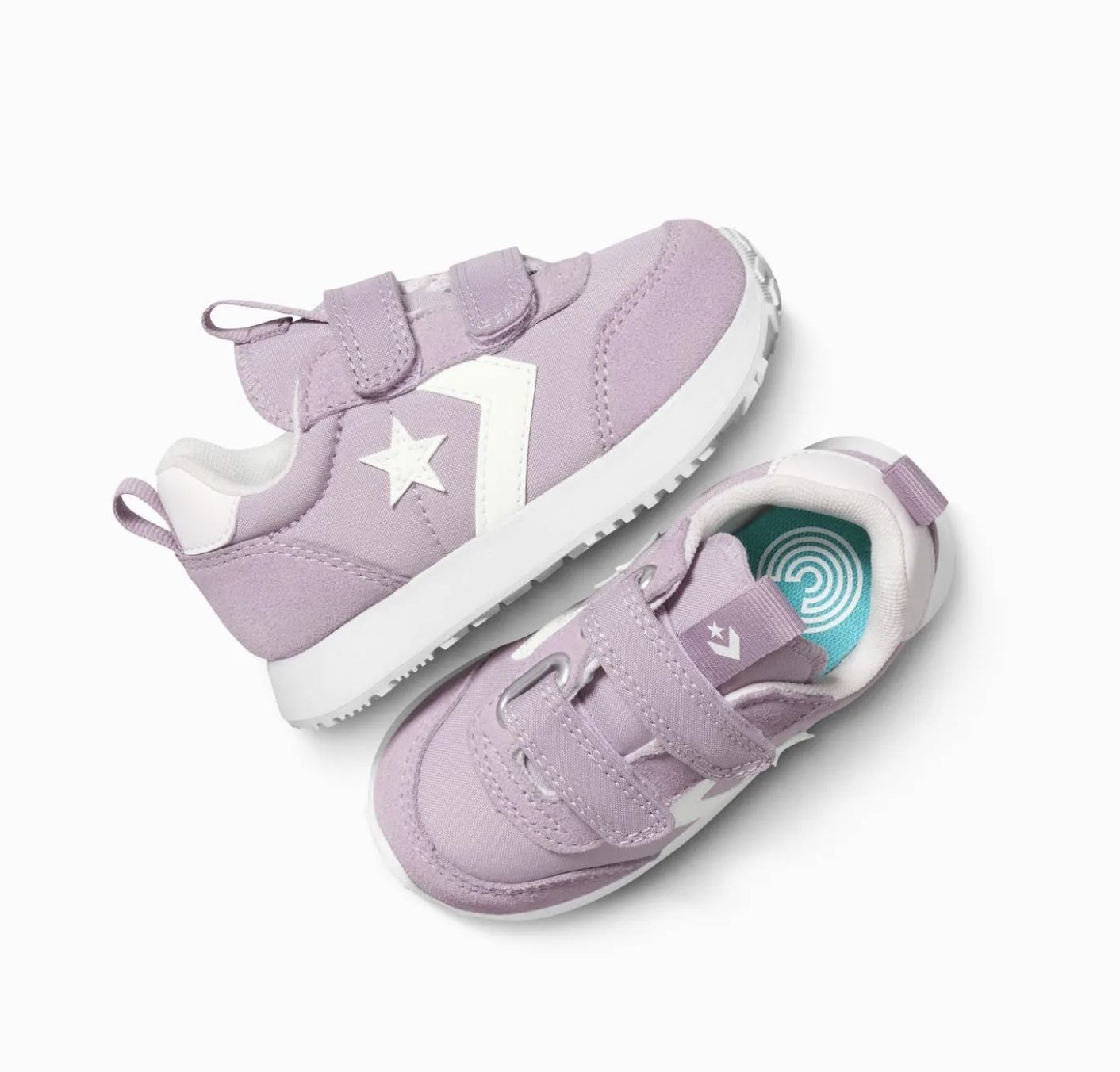 CONVERSE INFANT OMEGA TRAINER LOW - ALTITUDE LILAC / VINTAGE WHITE / BLACK