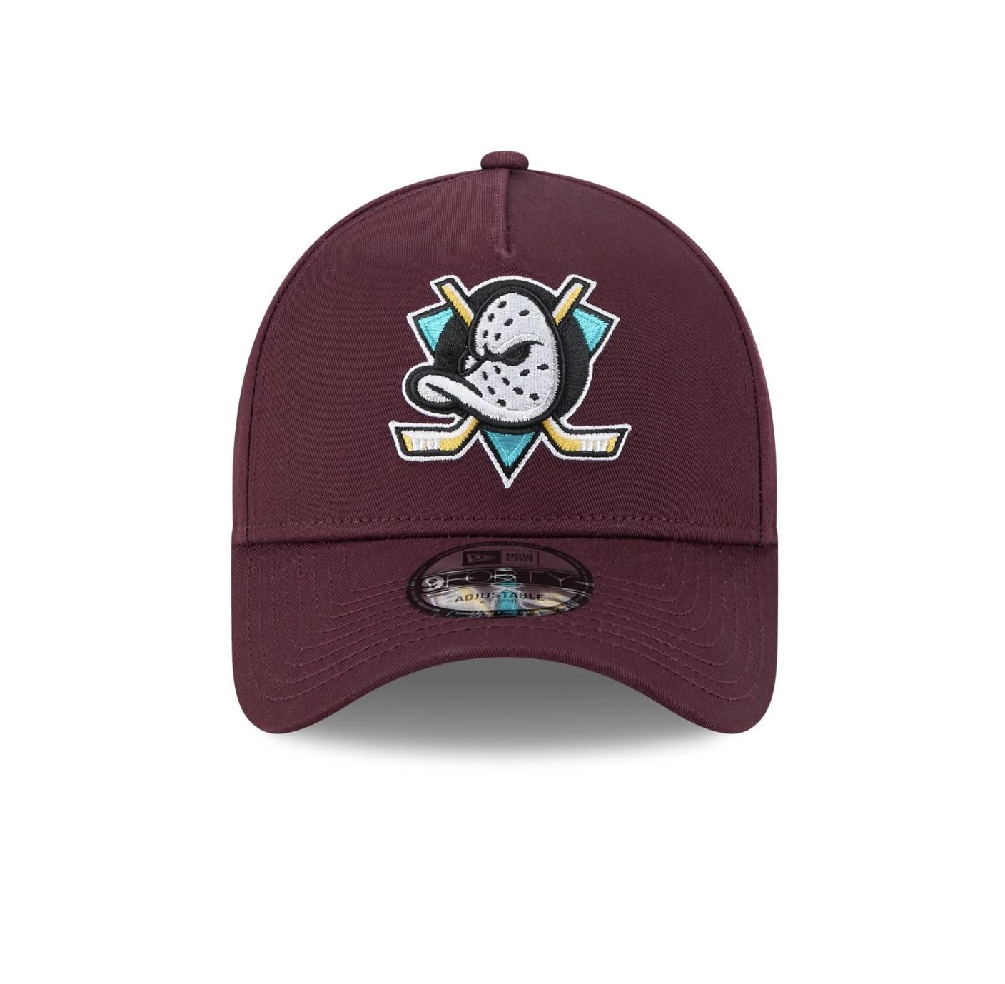 NEW ERA 9 FORTY A-FRAME NHL ANAHEIM DUCKS SNAPBACK - RETRO DUCKS MAROON